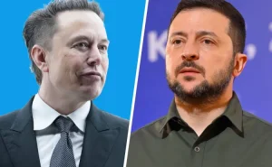 Volodimir Zelenski İlon Maska müraciət  ETDİ