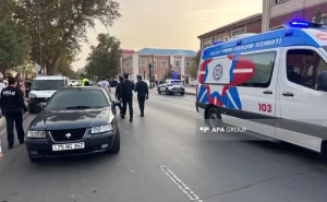 Naxçıvanda avtomobil piyadanı VURDU