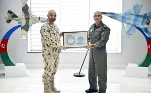 Azərbaycan və BƏƏ HHQ komandanları görüşüblər -  FOTO
