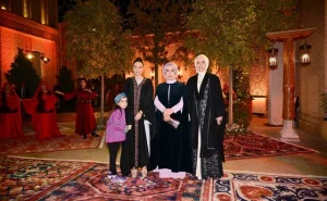 Leyla Əliyeva Səmərqənddə "Əbədi şəhər" kompleksi ilə tanış oldu -  FOTO