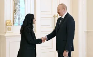 İlham Əliyev Dünya Turizm Təşkilatının Baş katibini qəbul etdi -  FOTO