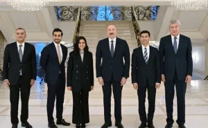 Prezidentin sosial şəbəkə hesablarında  Baş katiblə görüşdən videoçarx  paylaşıldı