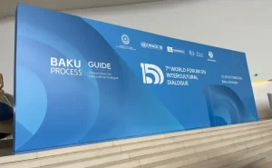Bakıda VII Ümumdünya Mədəniyyətlərarası Dialoq Forumu başladı - FOTO