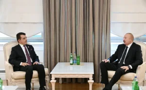 Prezident İlham Əliyev ICESCO-nun Baş direktorunu qəbul etdi - FOTO
