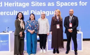Heydər Əliyev Mərkəzində “Muzeylər və irs yerləri mədəniyyətlərarası dialoq məkanları kimi” mövzusunda panel müzakirəsi keçirildi - FOTO