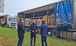 Azərbaycandan göndərilən enerji avadanlığı Ukraynaya təhvil  VERİLDİ
