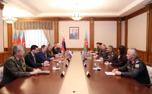 Zakir Həsənov Slovakiyanın Baş Qərargah rəisini qəbul etdi - FOTO