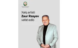 Mədəniyyət Nazirliyi Zaur Rzayevin vəfatı ilə əlaqədar başsağlığı verdi