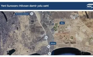 Yeni Suraxanı–Hövsan xəttinin bərpası davam etdirilir