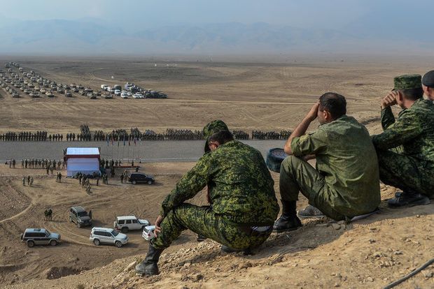 Rusiya Əfqanıstan sərhədlərində hərbi təlimlərə başlayır