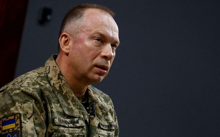Ukraynanın baş komandanı cəbhədəki vəziyyətin ağırlaşdığını açıqladı