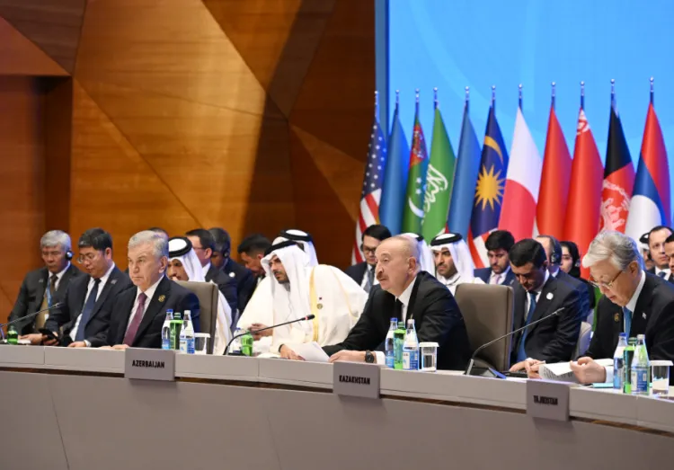 İlham Əliyev AQEM-in 7-ci Zirvə Toplantısında çıxış etdi - FOTO - YENİLƏNİB